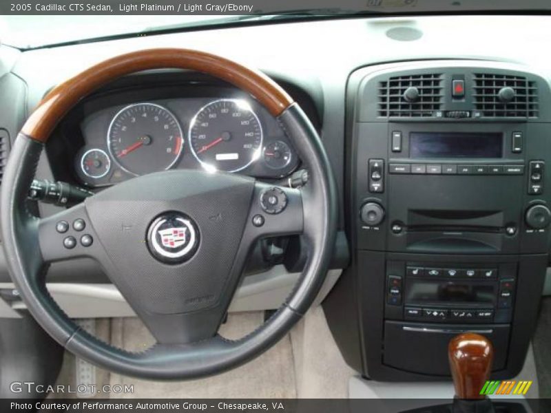 Light Platinum / Light Gray/Ebony 2005 Cadillac CTS Sedan