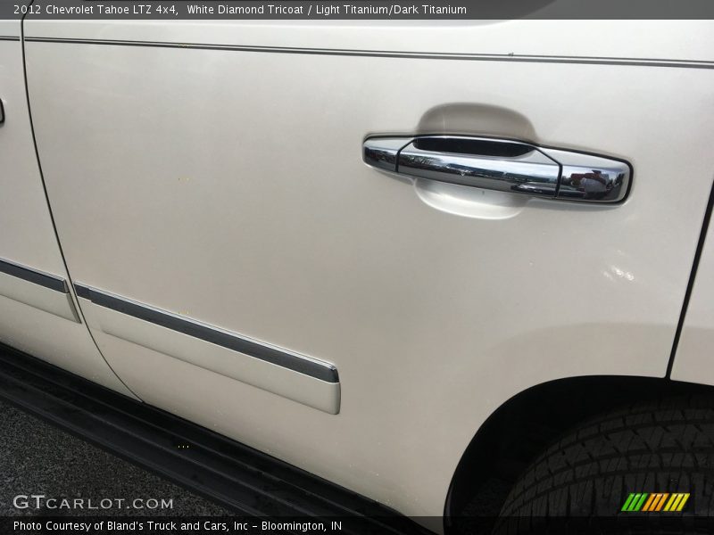 White Diamond Tricoat / Light Titanium/Dark Titanium 2012 Chevrolet Tahoe LTZ 4x4