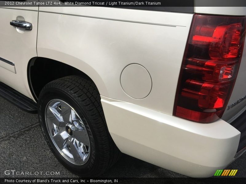 White Diamond Tricoat / Light Titanium/Dark Titanium 2012 Chevrolet Tahoe LTZ 4x4