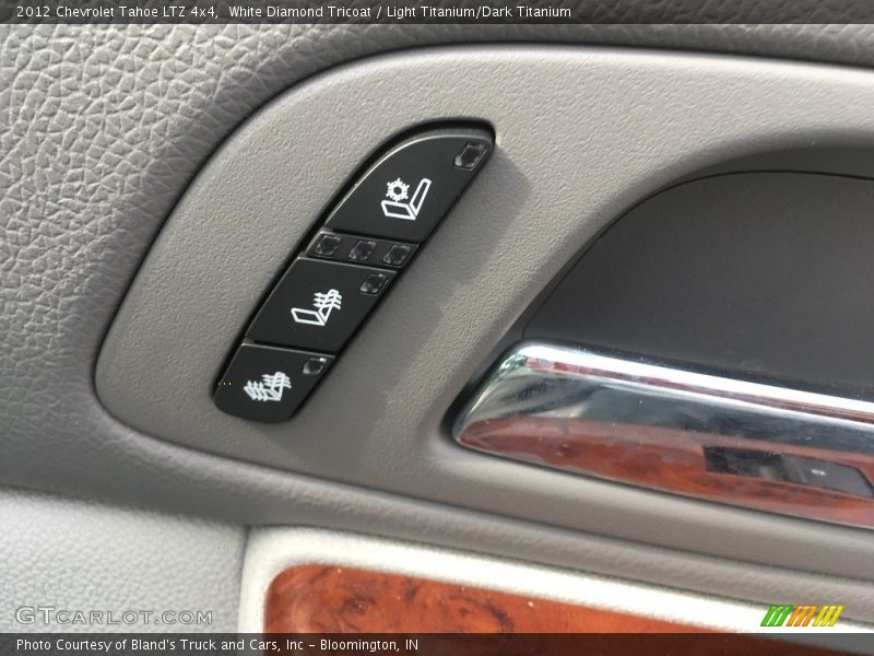 White Diamond Tricoat / Light Titanium/Dark Titanium 2012 Chevrolet Tahoe LTZ 4x4