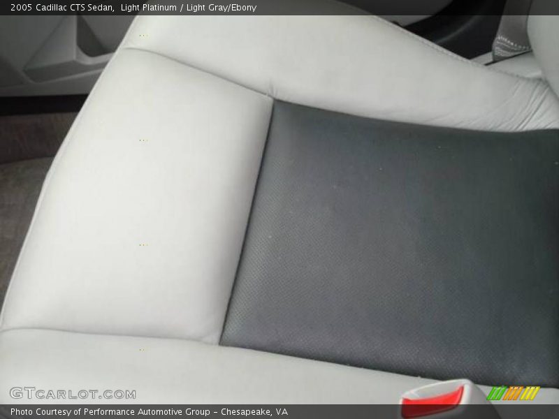 Light Platinum / Light Gray/Ebony 2005 Cadillac CTS Sedan