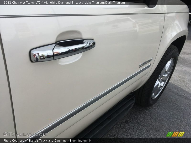 White Diamond Tricoat / Light Titanium/Dark Titanium 2012 Chevrolet Tahoe LTZ 4x4