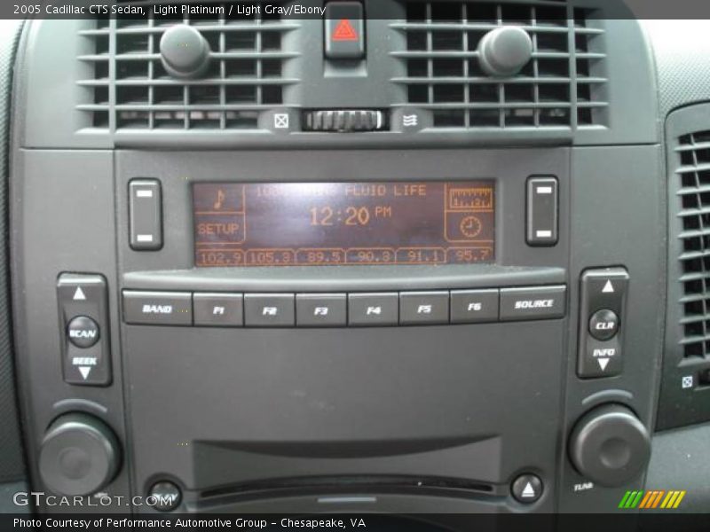 Light Platinum / Light Gray/Ebony 2005 Cadillac CTS Sedan