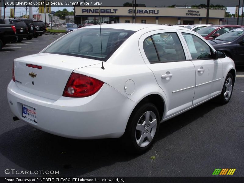 Summit White / Gray 2008 Chevrolet Cobalt LT Sedan