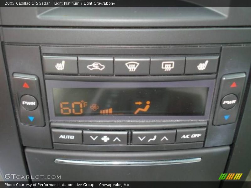 Light Platinum / Light Gray/Ebony 2005 Cadillac CTS Sedan