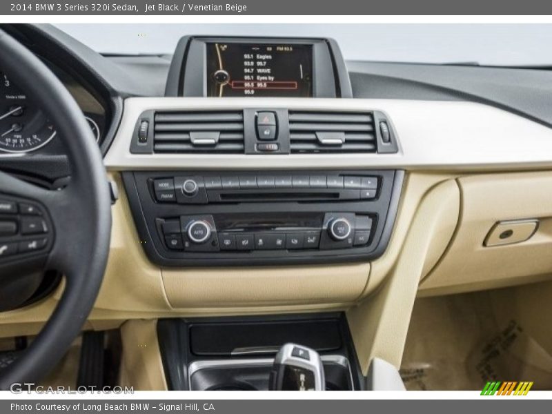 Jet Black / Venetian Beige 2014 BMW 3 Series 320i Sedan