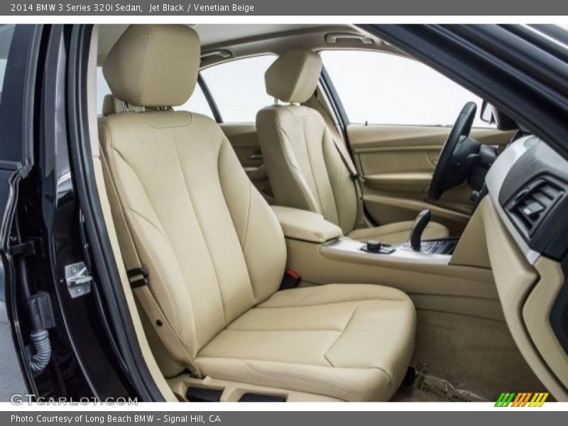 Jet Black / Venetian Beige 2014 BMW 3 Series 320i Sedan