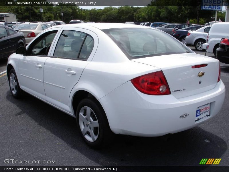 Summit White / Gray 2008 Chevrolet Cobalt LT Sedan