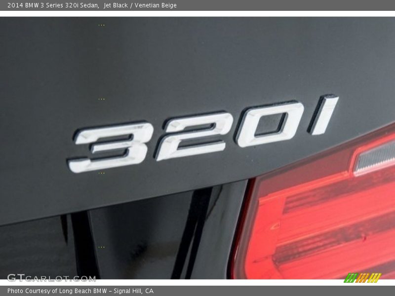 Jet Black / Venetian Beige 2014 BMW 3 Series 320i Sedan