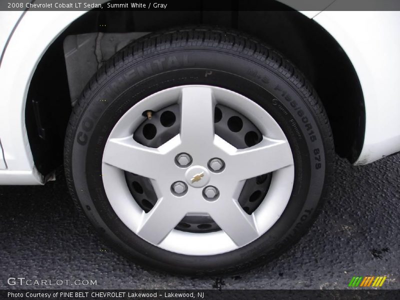 Summit White / Gray 2008 Chevrolet Cobalt LT Sedan