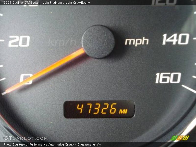 Light Platinum / Light Gray/Ebony 2005 Cadillac CTS Sedan