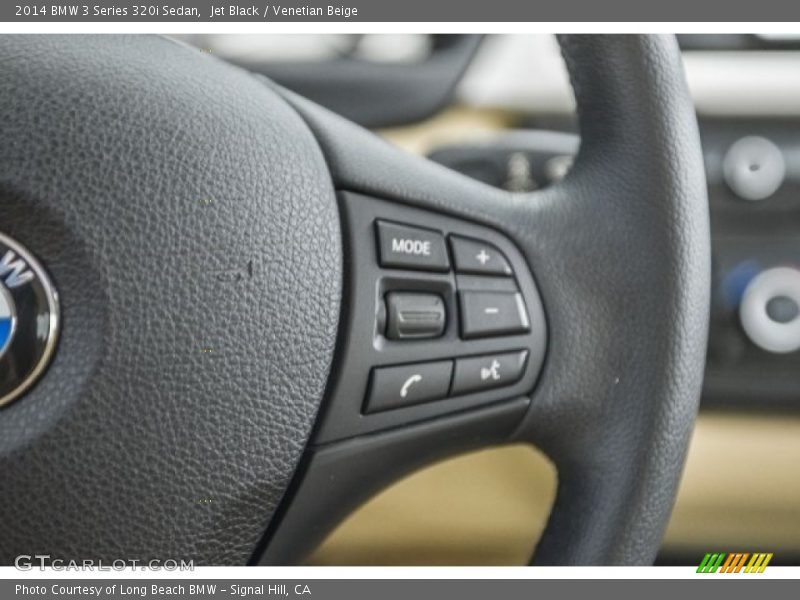 Jet Black / Venetian Beige 2014 BMW 3 Series 320i Sedan