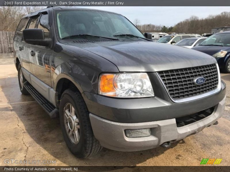 Dark Shadow Grey Metallic / Flint Grey 2003 Ford Expedition XLT 4x4