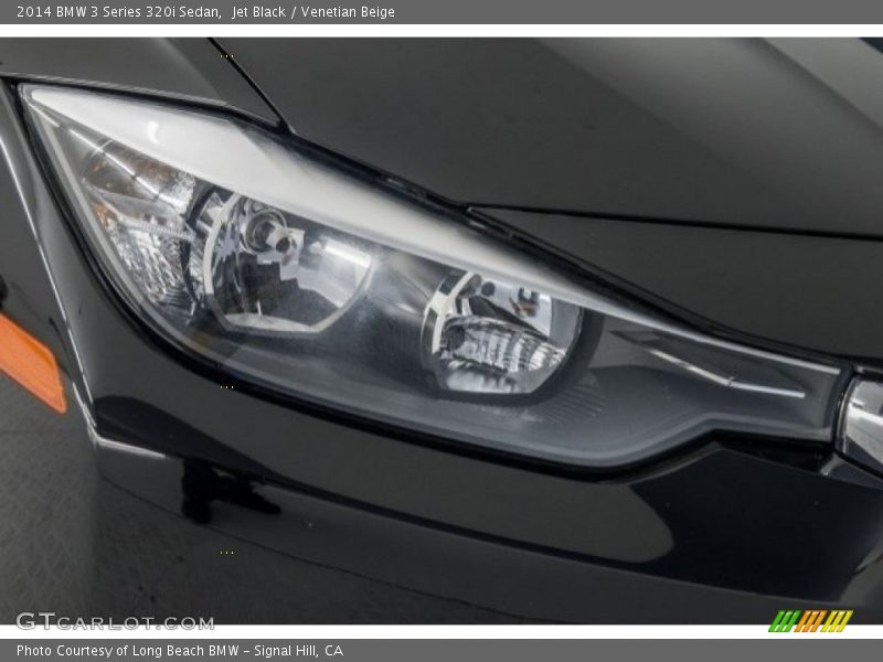 Jet Black / Venetian Beige 2014 BMW 3 Series 320i Sedan