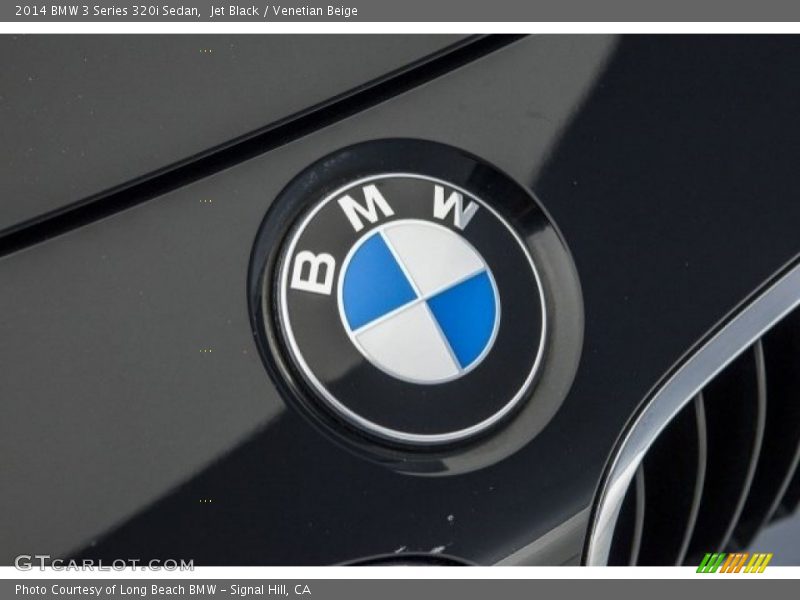 Jet Black / Venetian Beige 2014 BMW 3 Series 320i Sedan