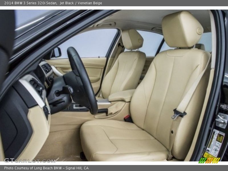 Jet Black / Venetian Beige 2014 BMW 3 Series 320i Sedan