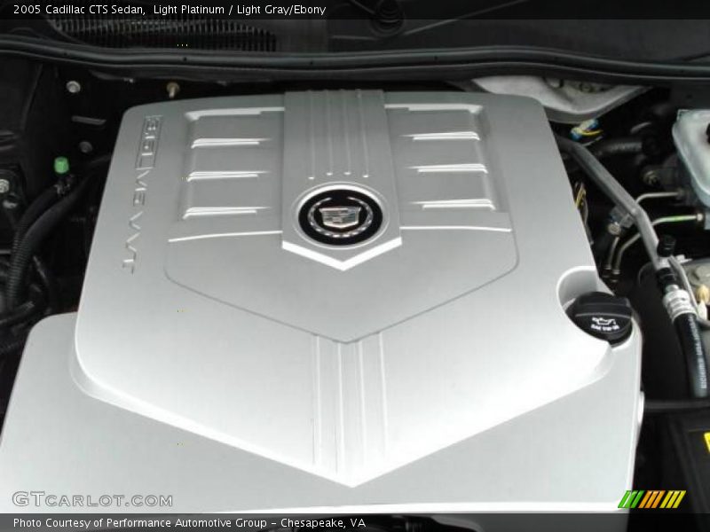 Light Platinum / Light Gray/Ebony 2005 Cadillac CTS Sedan