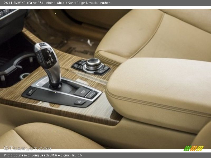 Alpine White / Sand Beige Nevada Leather 2011 BMW X3 xDrive 35i