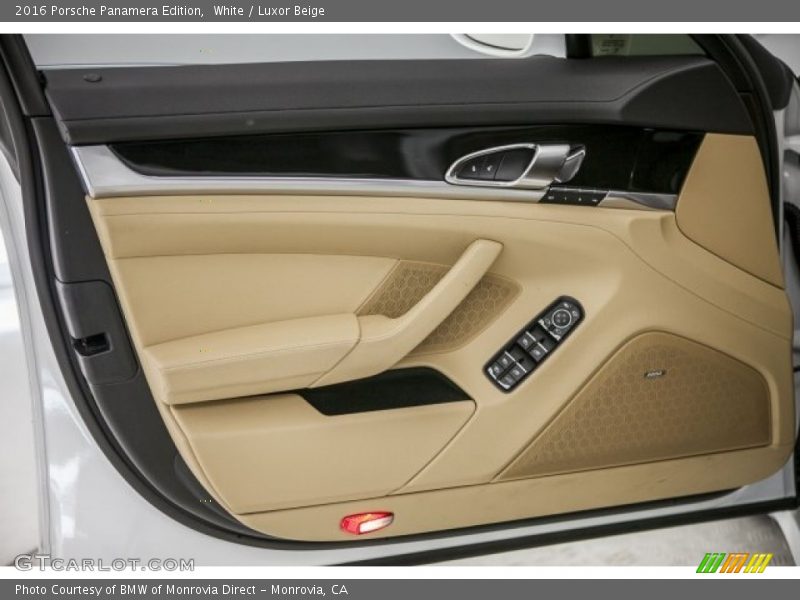 White / Luxor Beige 2016 Porsche Panamera Edition