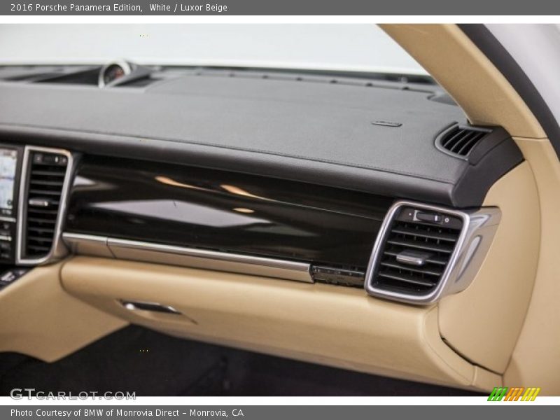 White / Luxor Beige 2016 Porsche Panamera Edition