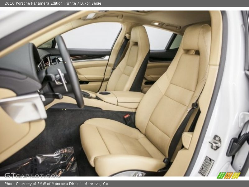 White / Luxor Beige 2016 Porsche Panamera Edition