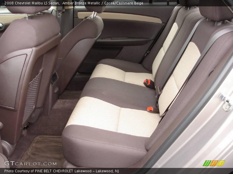 Amber Bronze Metallic / Cocoa/Cashmere Beige 2008 Chevrolet Malibu LS Sedan