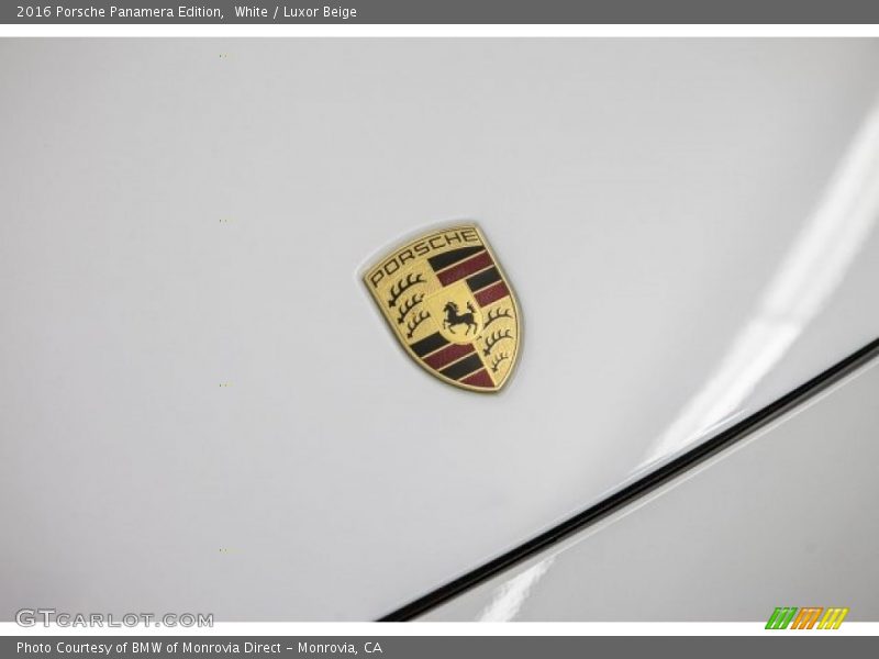 White / Luxor Beige 2016 Porsche Panamera Edition