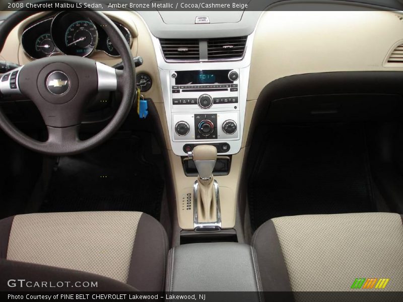 Amber Bronze Metallic / Cocoa/Cashmere Beige 2008 Chevrolet Malibu LS Sedan