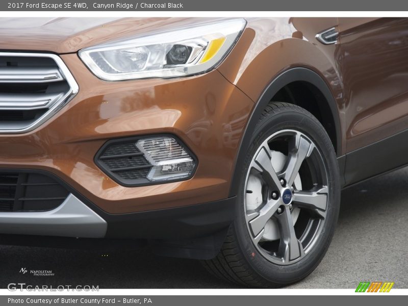 Canyon Ridge / Charcoal Black 2017 Ford Escape SE 4WD