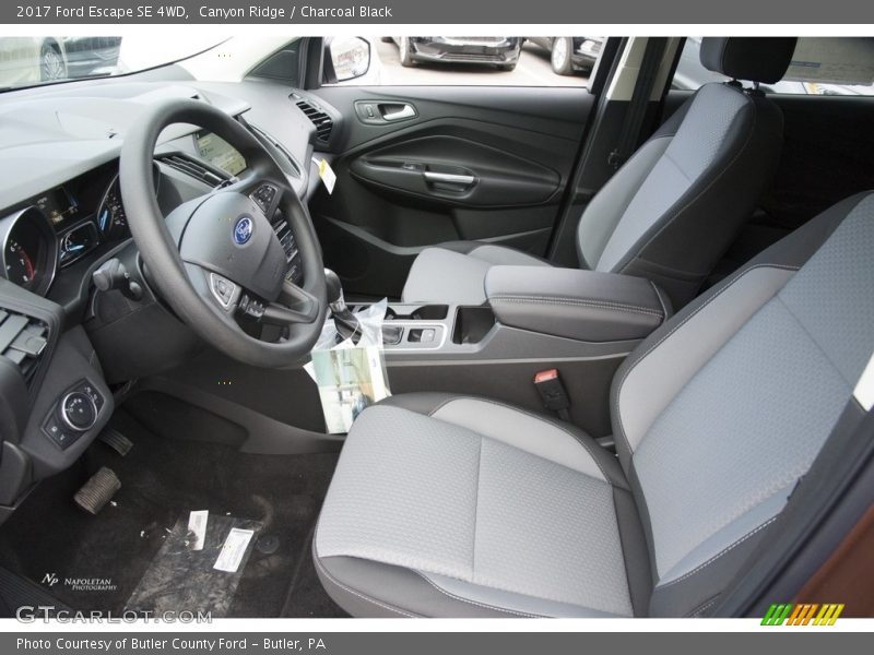 Canyon Ridge / Charcoal Black 2017 Ford Escape SE 4WD