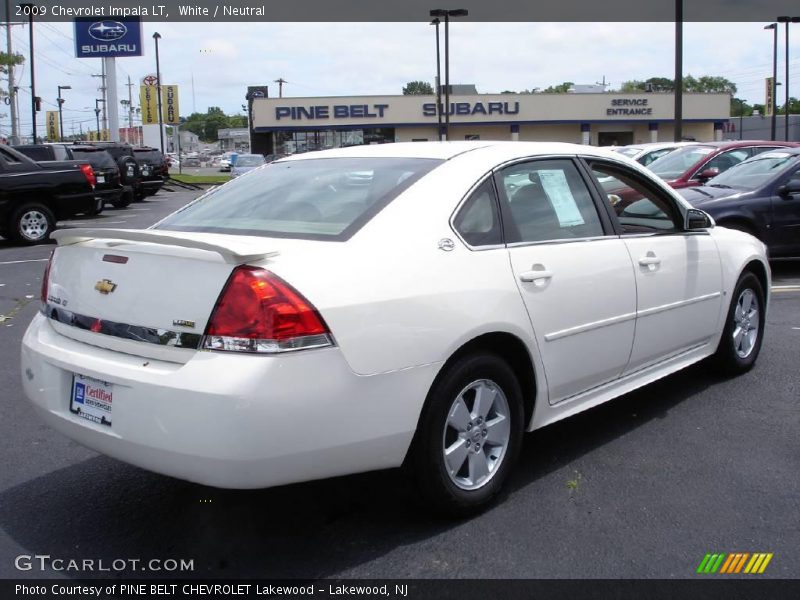 White / Neutral 2009 Chevrolet Impala LT