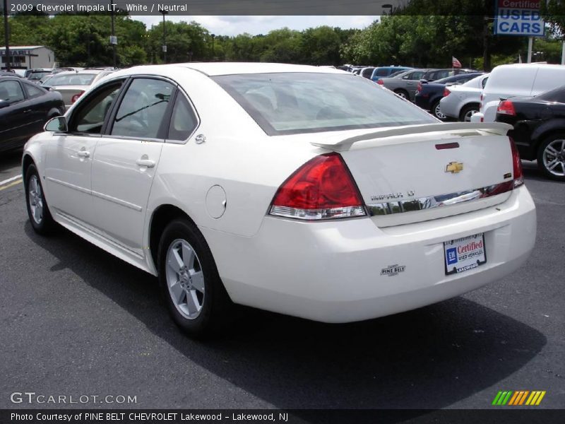 White / Neutral 2009 Chevrolet Impala LT