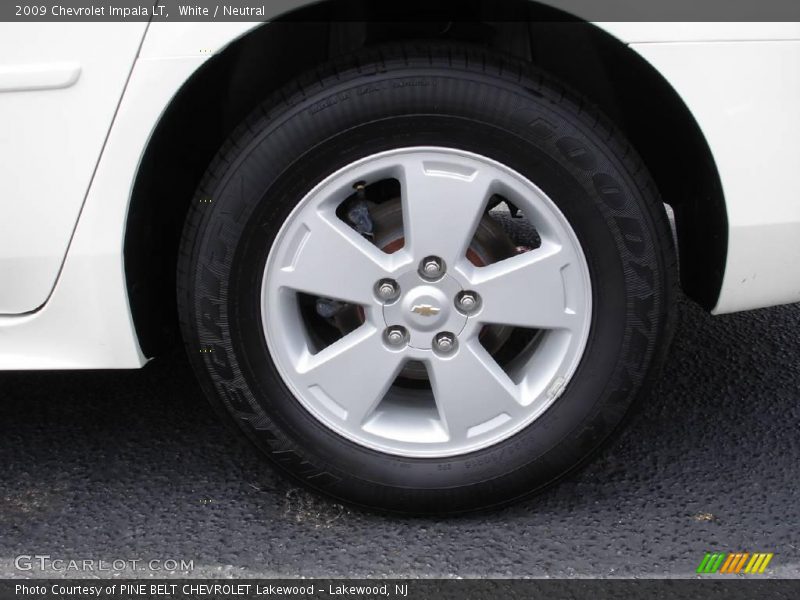 White / Neutral 2009 Chevrolet Impala LT