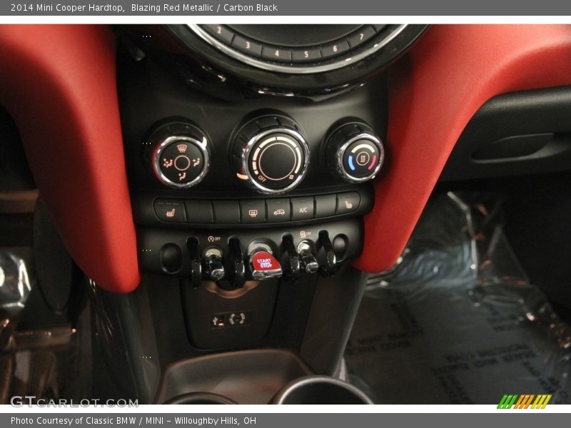 Blazing Red Metallic / Carbon Black 2014 Mini Cooper Hardtop