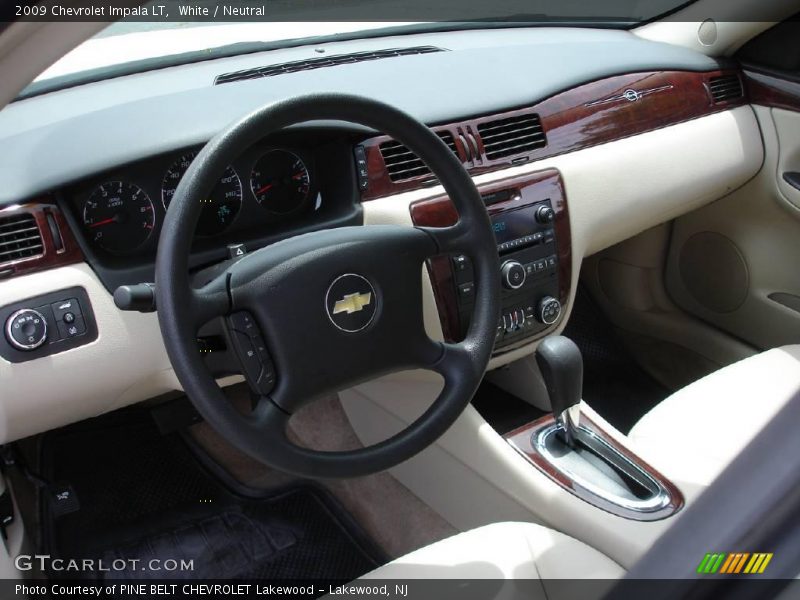 White / Neutral 2009 Chevrolet Impala LT