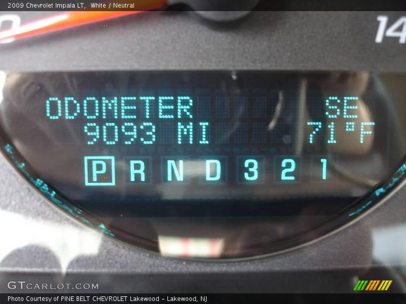 White / Neutral 2009 Chevrolet Impala LT