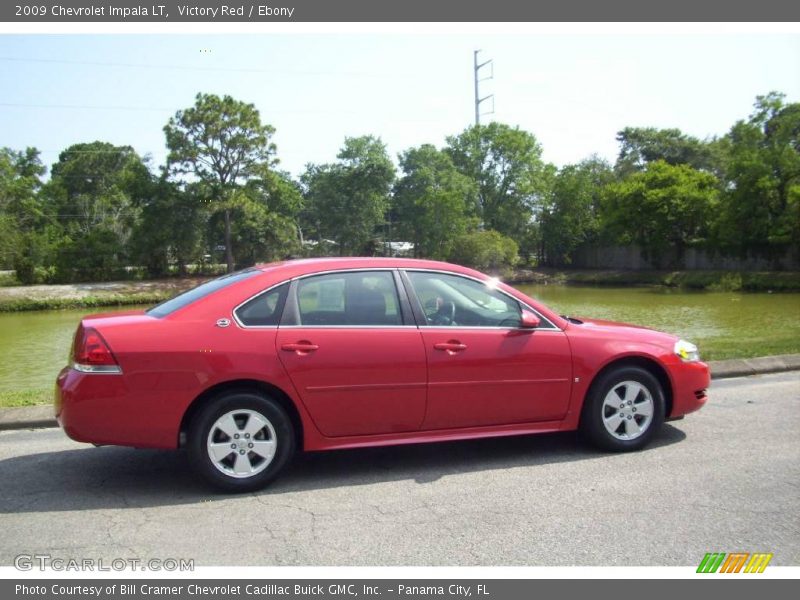 Victory Red / Ebony 2009 Chevrolet Impala LT