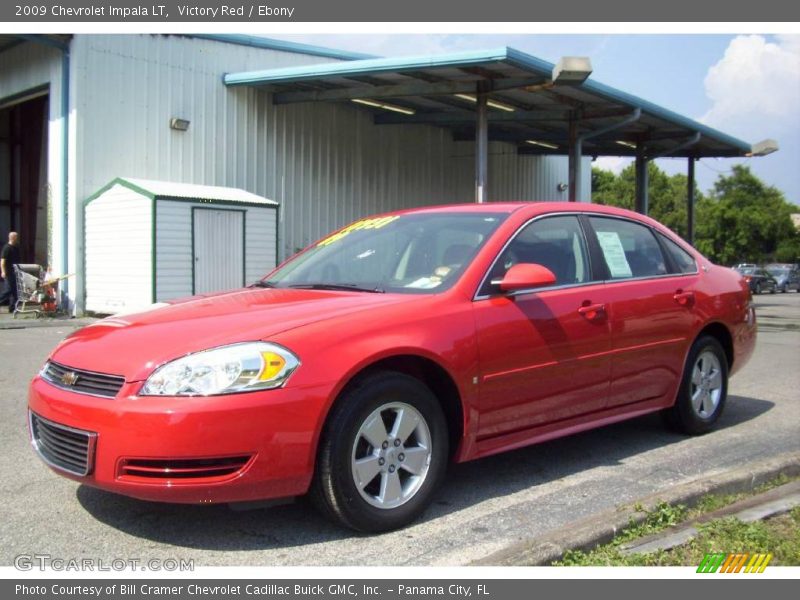 Victory Red / Ebony 2009 Chevrolet Impala LT