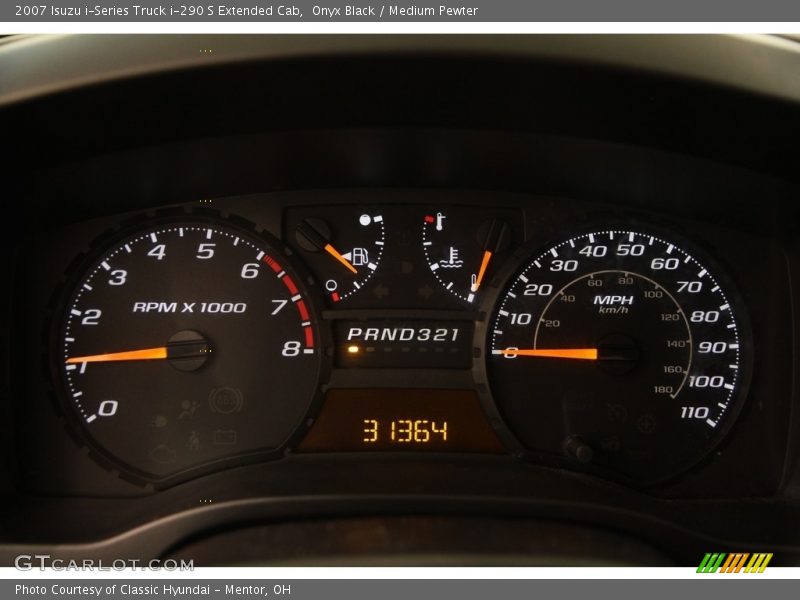 2007 i-Series Truck i-290 S Extended Cab i-290 S Extended Cab Gauges