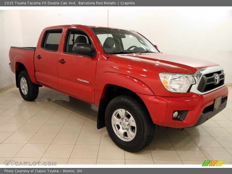 Front 3/4 View of 2015 Tacoma V6 Double Cab 4x4