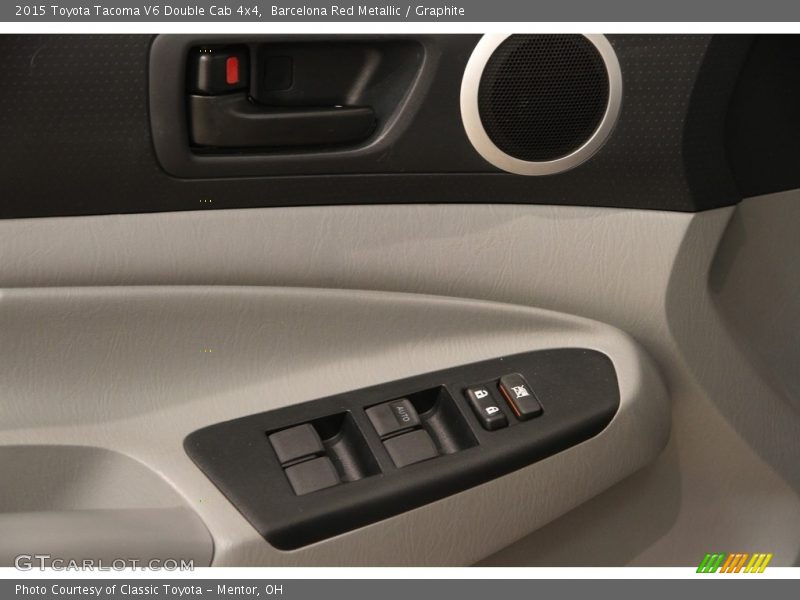Barcelona Red Metallic / Graphite 2015 Toyota Tacoma V6 Double Cab 4x4