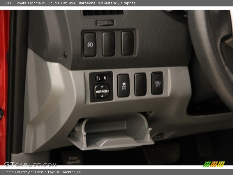 Barcelona Red Metallic / Graphite 2015 Toyota Tacoma V6 Double Cab 4x4