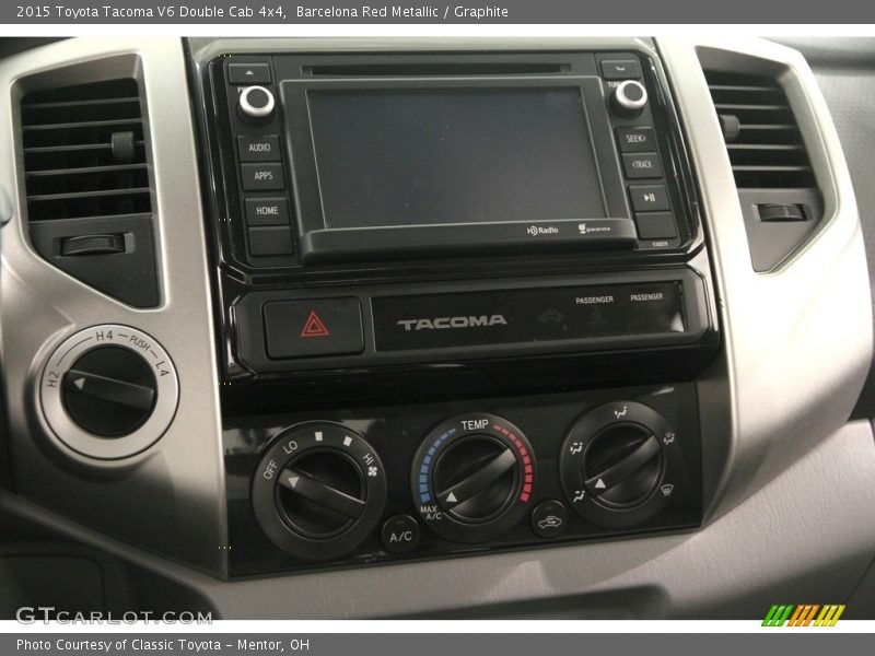 Barcelona Red Metallic / Graphite 2015 Toyota Tacoma V6 Double Cab 4x4
