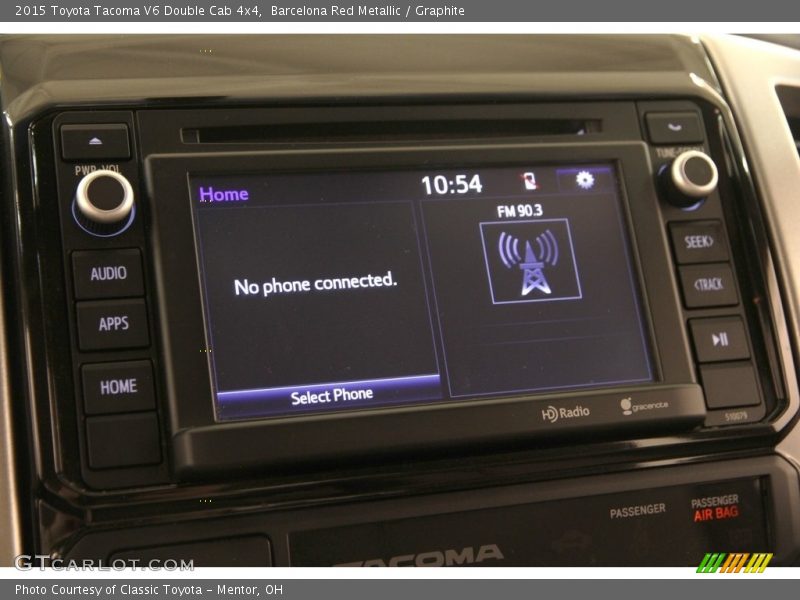 Barcelona Red Metallic / Graphite 2015 Toyota Tacoma V6 Double Cab 4x4