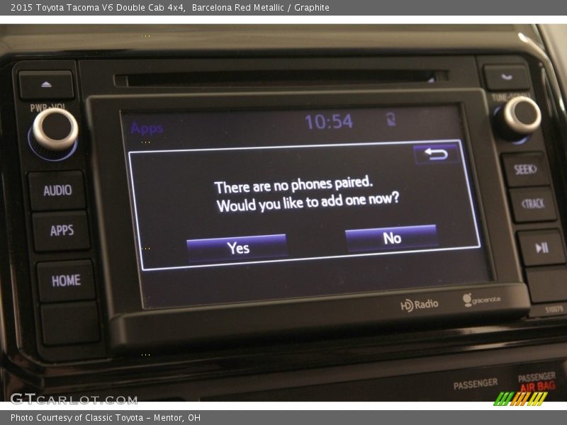 Barcelona Red Metallic / Graphite 2015 Toyota Tacoma V6 Double Cab 4x4