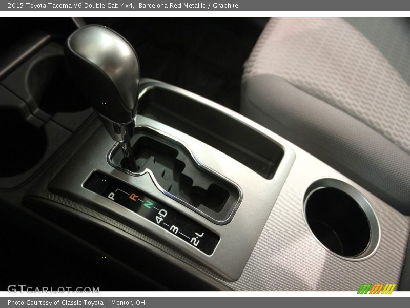 Barcelona Red Metallic / Graphite 2015 Toyota Tacoma V6 Double Cab 4x4