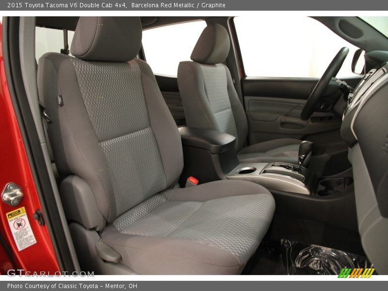 Barcelona Red Metallic / Graphite 2015 Toyota Tacoma V6 Double Cab 4x4