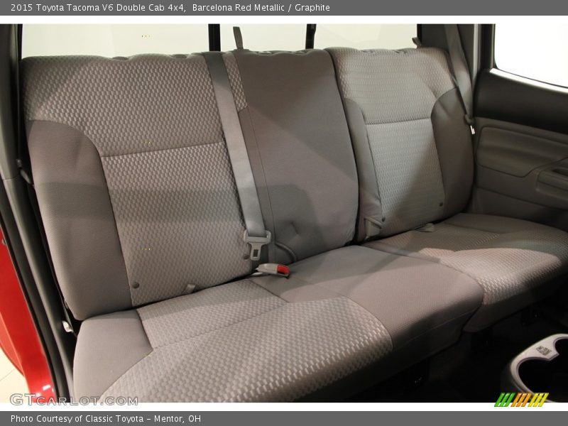 Barcelona Red Metallic / Graphite 2015 Toyota Tacoma V6 Double Cab 4x4