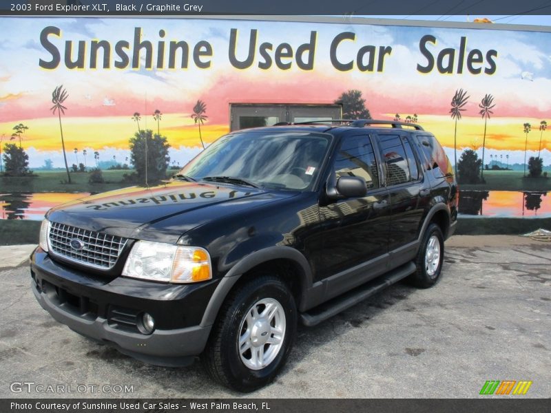 Black / Graphite Grey 2003 Ford Explorer XLT