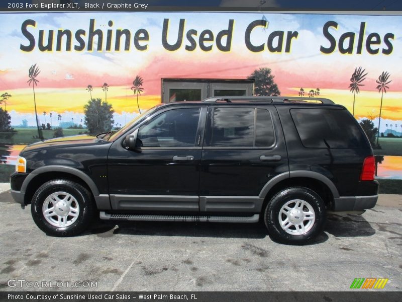 Black / Graphite Grey 2003 Ford Explorer XLT